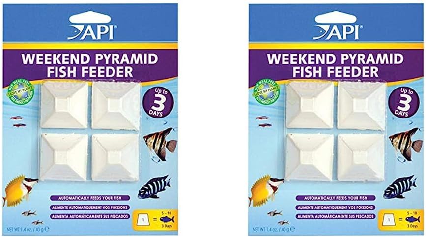 API 14-Day 1.2-Ounce Automatic Fish Feeder (3-Pack) – Vacation Pyramid