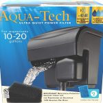 Aqua-Tech Ultra Quiet Power Filter: Ideal for 10-20 Gallon Aquariums.