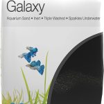 AquaNatural: Black Galaxy Sand 20lb Substrate for Aquascaping, Aquariums, Vivariums, Terrariums
