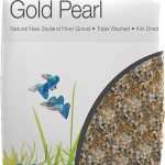 AquaNatural Gold Pearl: 10lb Gravel Substrate for Aquariums, Terrariums, and Vivariums