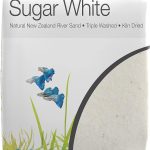AquaNatural Sugar White Sand: Ideal Substrate for Aquascaping and Enclosures.