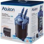 Aqueon QuietFlow Canister Filter: 200 GPH for 55 Gallon Aquariums.