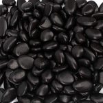 Decor – 18lb Small Black Decorative Pebbles for Aquariums