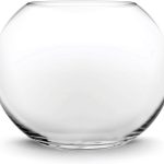 CYS EXCEL Large Glass Bubble Bowl: Versatile Fish Bowl Vase & Terrarium