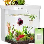 ERAARK 1.5 Gallon Betta Fish Tank: Self-Cleaning, Bluetooth-enabled Smart Aquarium Kit