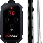 Finnex Titanium Aquarium Heater with Premium Nickel Coil and Heater Guard (300W)