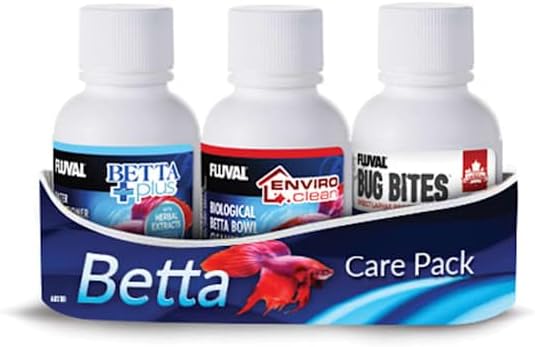 Fluval Betta Care Pack, 2 fl. oz., 3-Pack for Fish