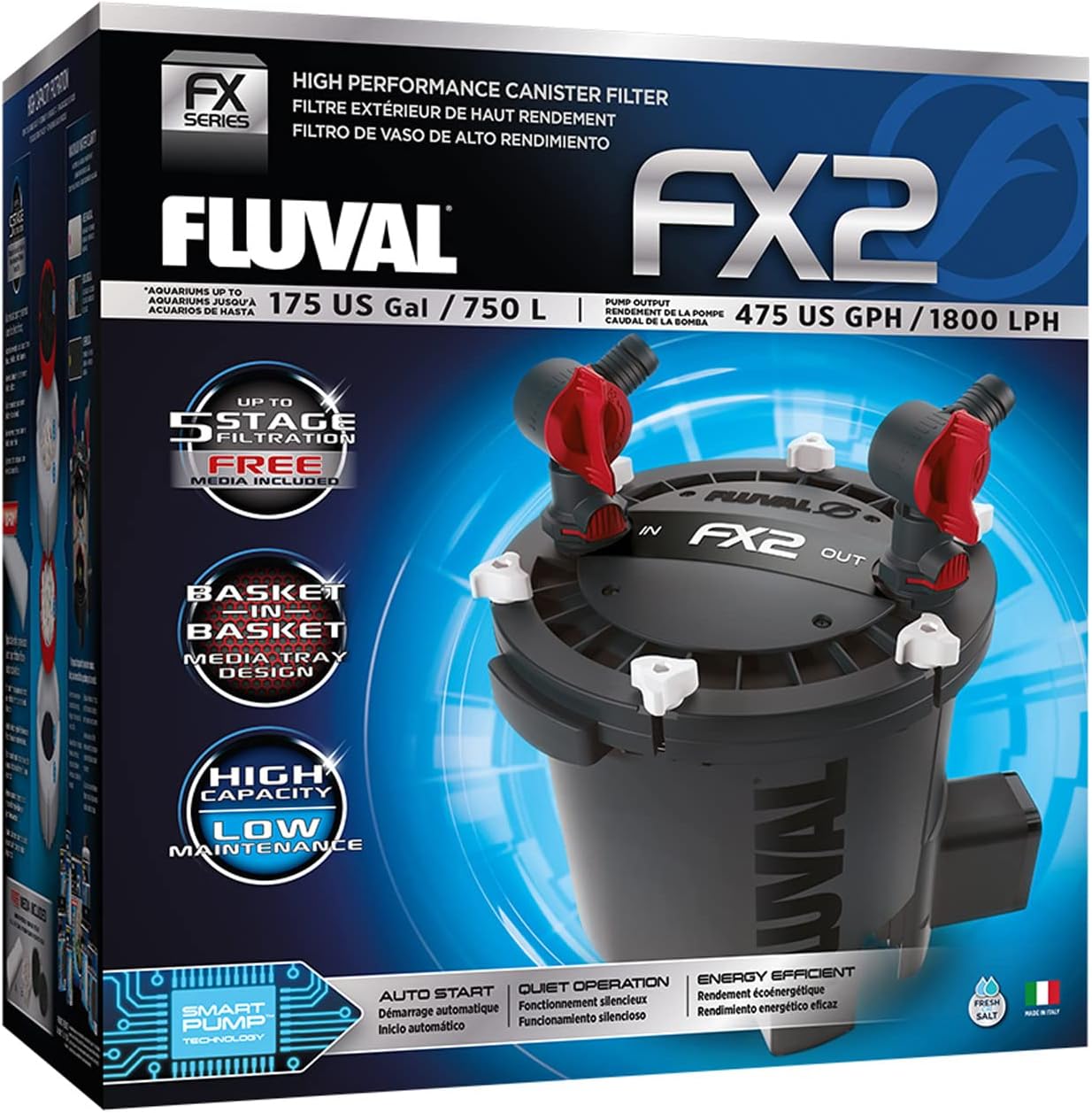 Fluval FX2: High Performance Canister Filter