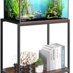 GADFISH 2-tier Metal Fish Tank Stand for 20 Gallon Aquarium