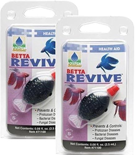 HIKARI Betta Revive .08oz /2 Pack: Restorative Solution for Bettas