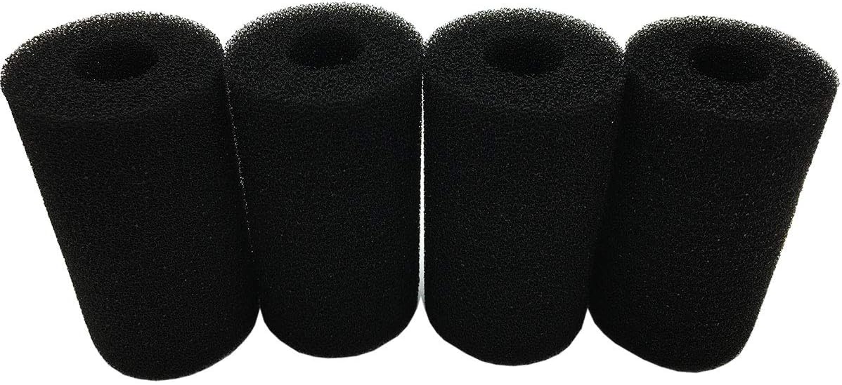 HuYaYa Pre-Filter Sponge: 4 Pack Aquarium Foam Rolls for Fish Tank