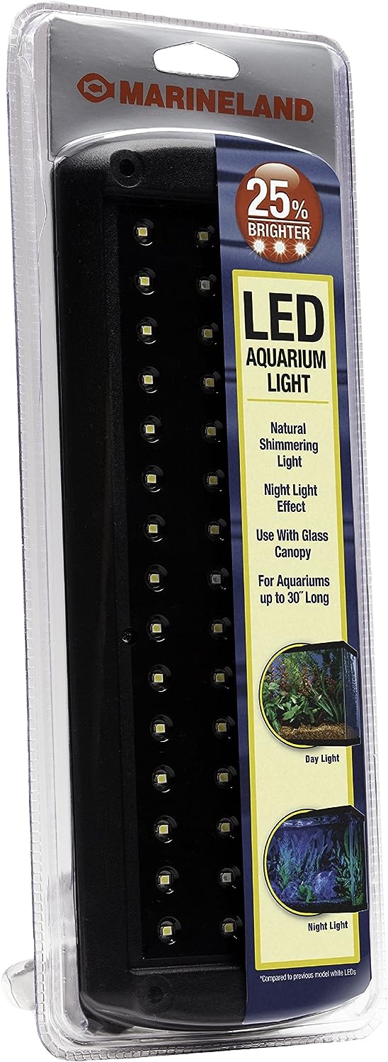 Marineland LED Aquarium Light: Natural Shimmering Light, Glass