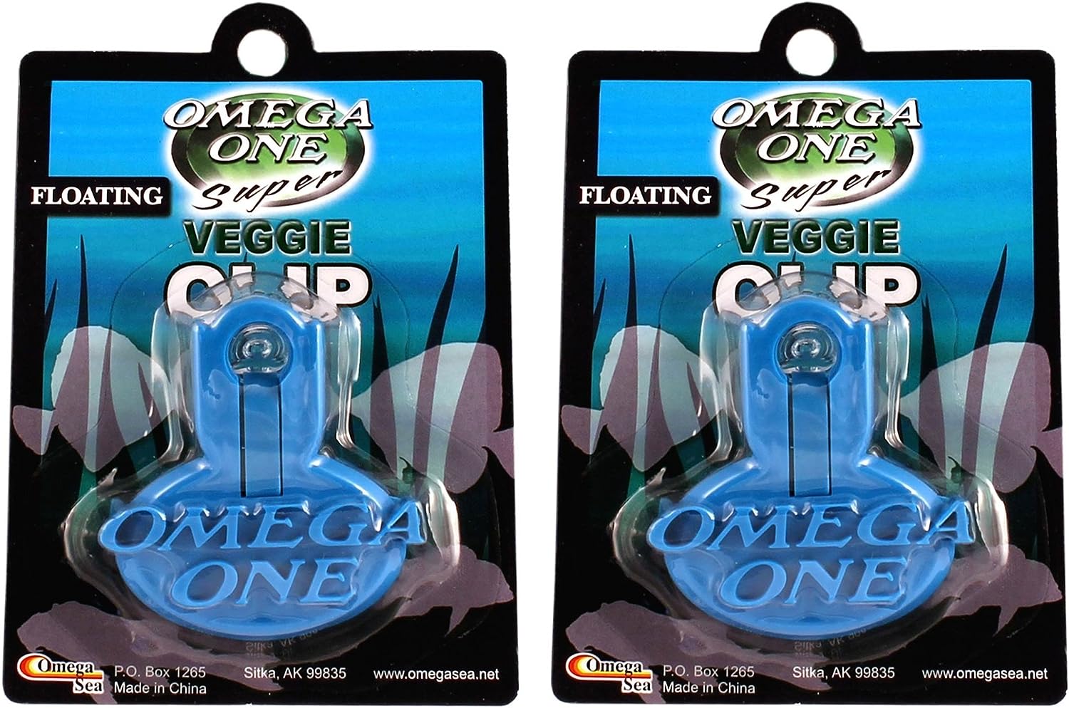 Omega One Super Veggie Seaweed Clip (2 Clips)