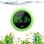 PAIZOO LED Aquarium Thermometer: Accurate, Energy-Saving Stick-on Sensor for Fish Tanks