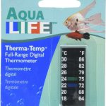 Penn-Plax DT014: Small Strip Digital Thermometer for Smaller Tank Water Temperature.