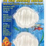 Penn-Plax Pro Balance 14-Day Vacation Feeding Blocks (Pack of 2) – Fish Shape