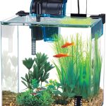 Penn-Plax Water-World Vertex Nano Aquarium Kit – Ideal for Shrimp and Small Fish