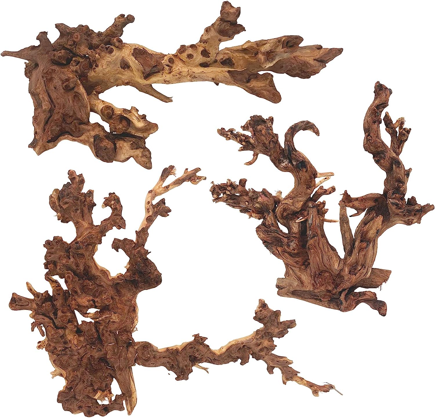 PINVNBY Driftwood: Natural Decor for Aquariums and Reptile Terrariums