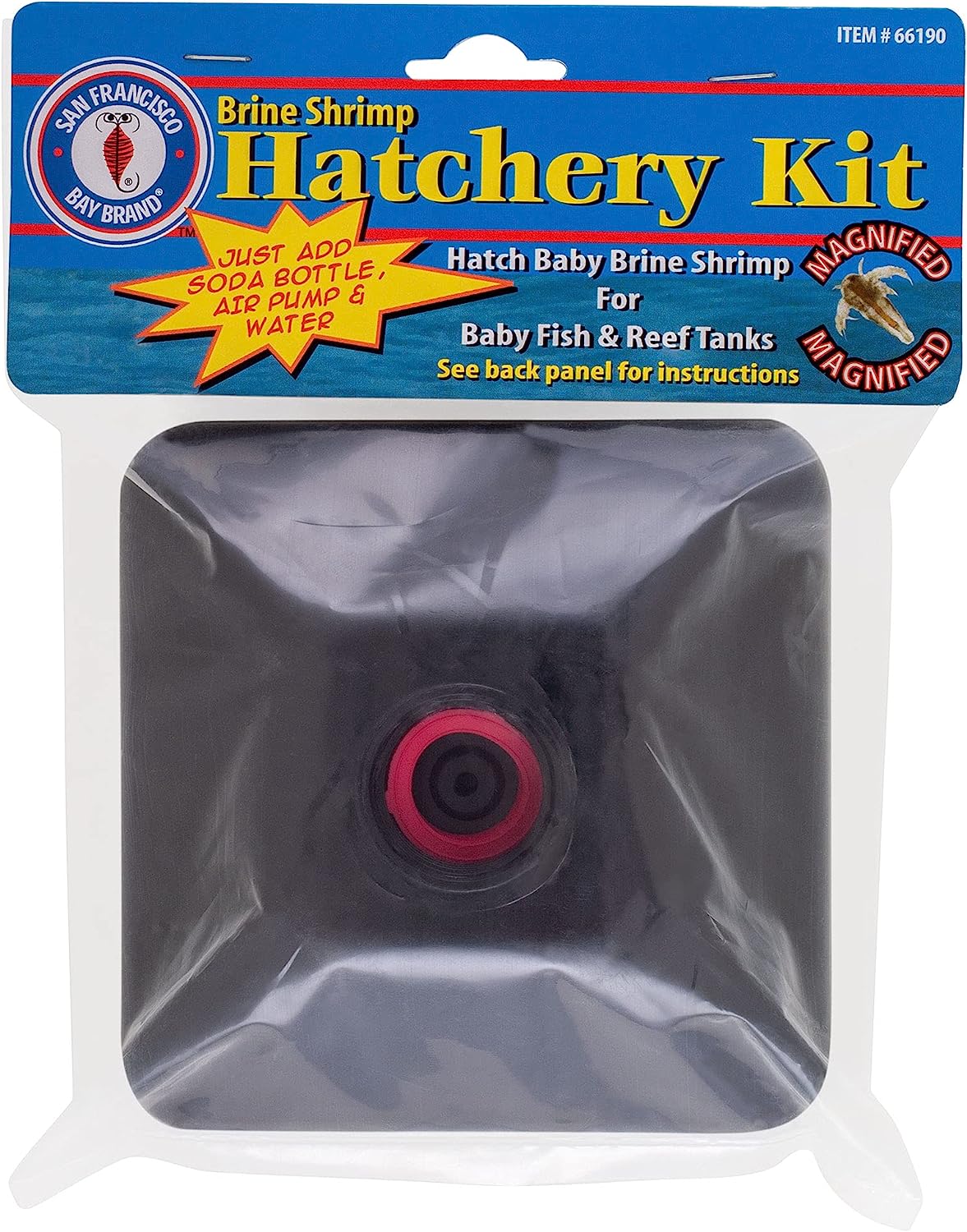 San Francisco Bay Brand Hatchery Kit: 3-Packet Brine Shrimp Hatch Mix