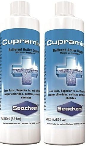 Seachem 2 Pack Cupramine Copper 250ml