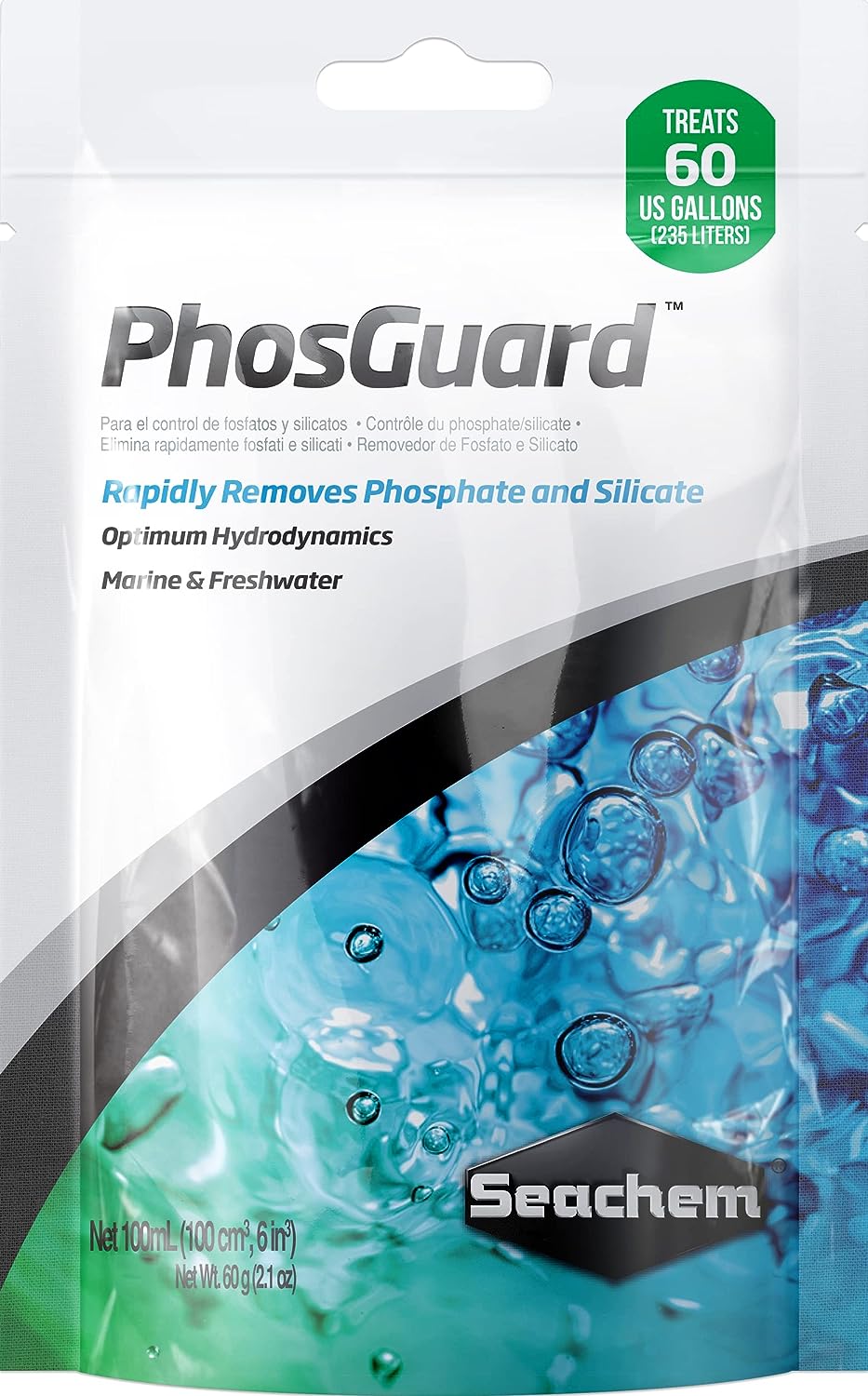 Seachem PhosGuard – Removing phosphate and silicate