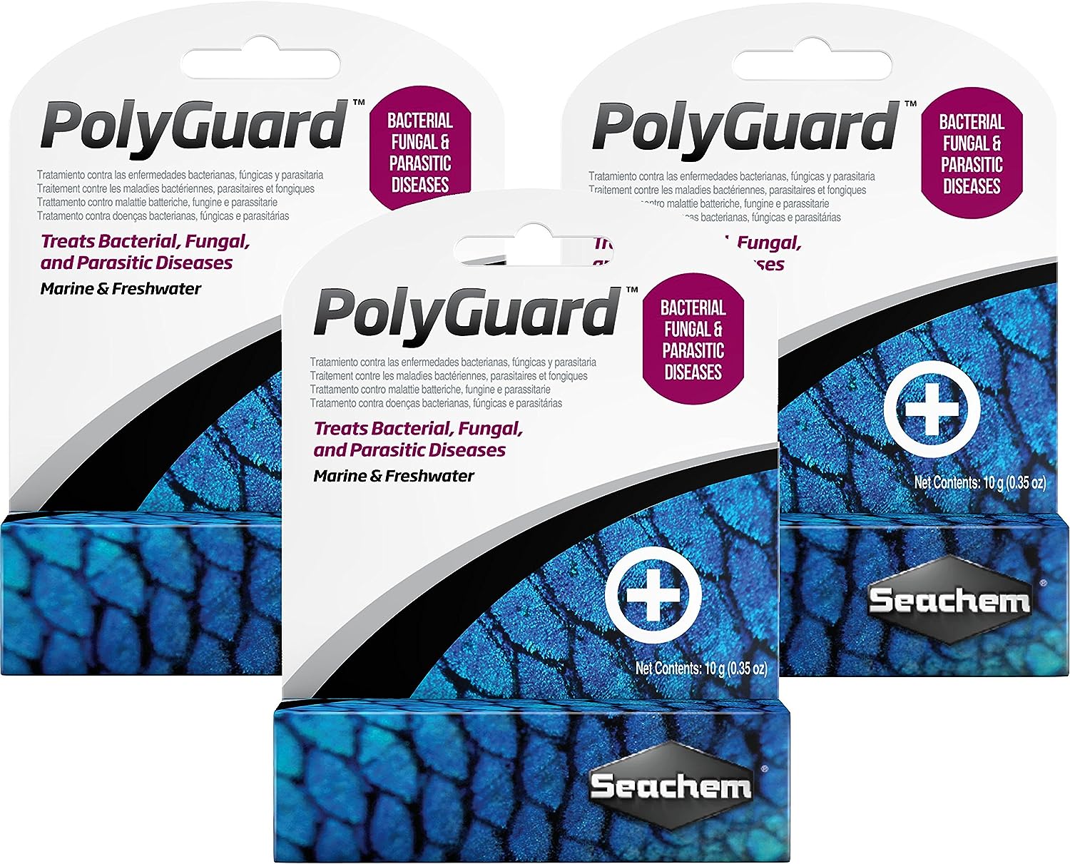 Seachem PolyGuard 10 Gram (3 Pack)