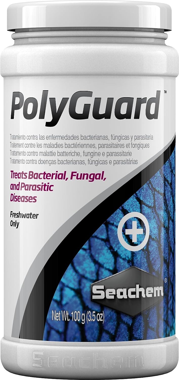 Seachem PolyGuard 100g: Effective Fish Treatment for Optimal Health.