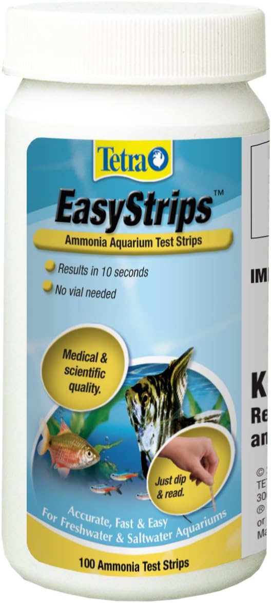 Tetra EasyStrips: Ammonia Test Strips for Aquariums – Model 19541