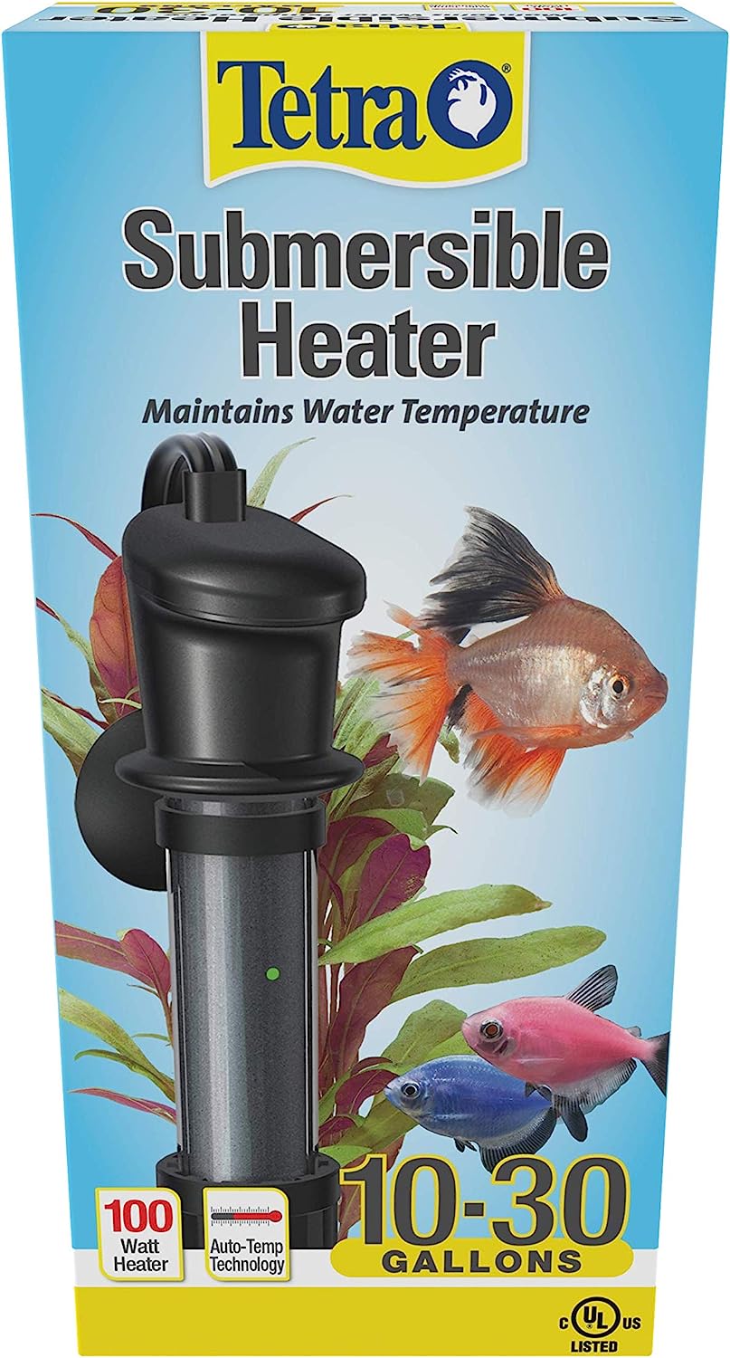 Tetra HT 50-Watt Submersible Aquarium Heater with Electronic Thermostat (2-10 Gallon)