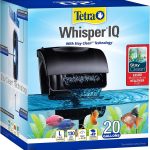 Tetra Whisper IQ Power Filter: Stay Clean Technology, 175 GPH, 30 Gallons.
