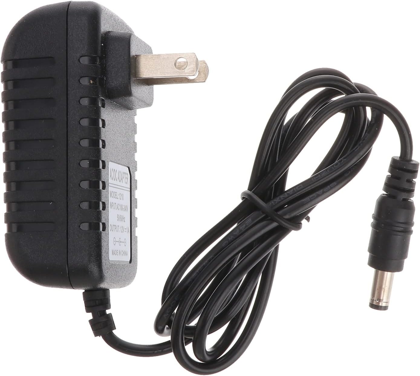 UEETEK LED Power Adapter: AC110-240V DC12V 1A Converter (US Plug)