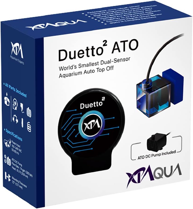 XP Aqua Duetto 2: Complete Dual-Sensor Aquarium Auto Top Off System.