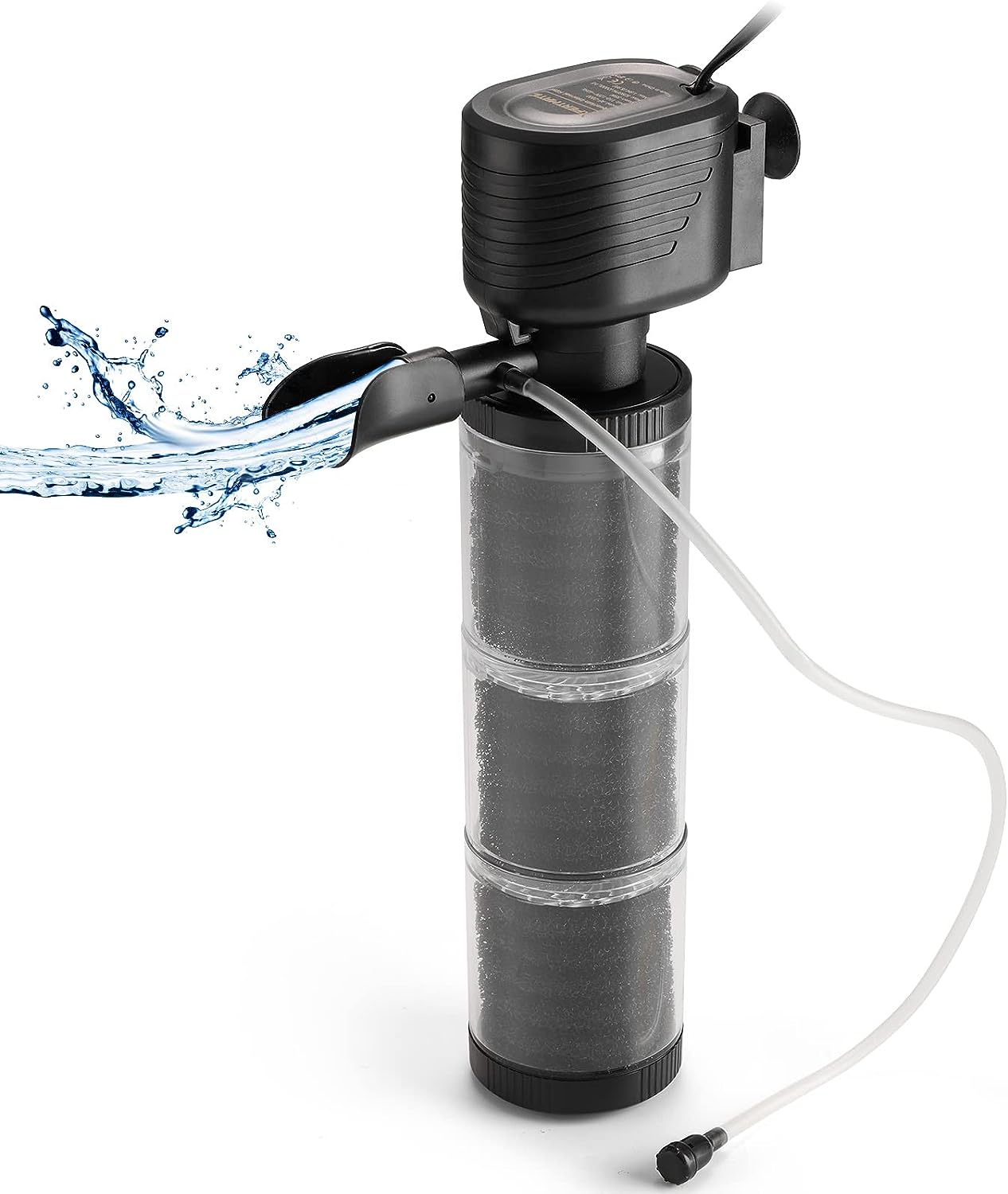 XpertMatic DB-368F: Powerful Submersible Filter for 120 Gallon Fish Tanks