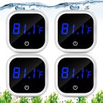 Xuhal LED Digital Aquarium Thermometer: Accurate, Energy-Saving, and Stick-On for Fish Tanks