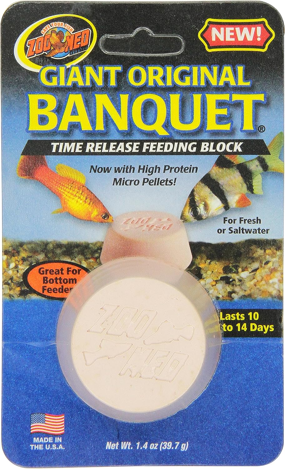 Zoo Med Giant Banquet Block Feeder, 1 Count (Pack of 1)