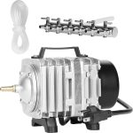 YSSOA Air Pump: Adjustable Air Flow Outlets for Aquariums, Ponds, Hydroponics
