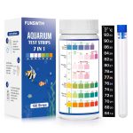 FUNSWTM 7 in 1 Aquarium Test Strips – Fish Tank Water Kit