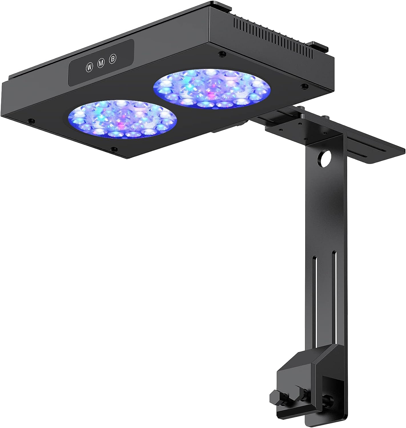 NICREW 150W Aquarium LED Reef Light: Dimmable Full Spectrum for Saltwater Coral Fish Tanks.