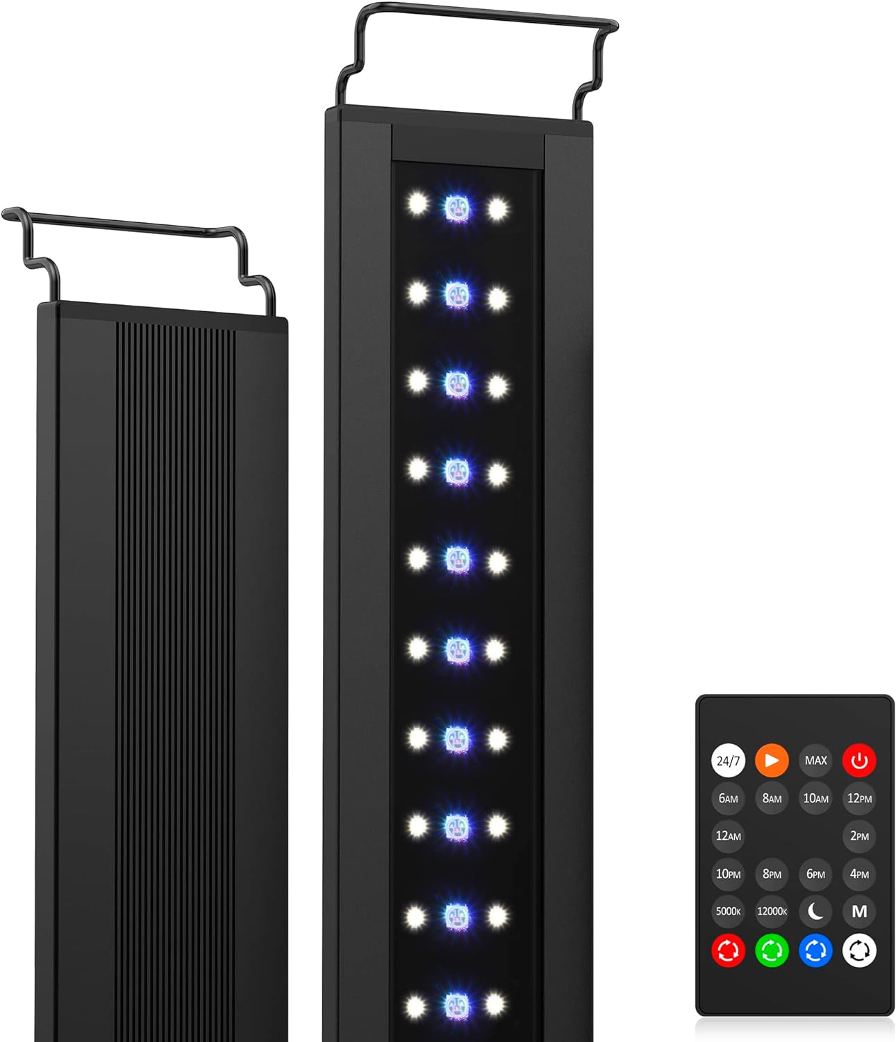 NICREW C10 24/7 LED Aquarium Light: Full Spectrum, Timer, Adjustable Brightness