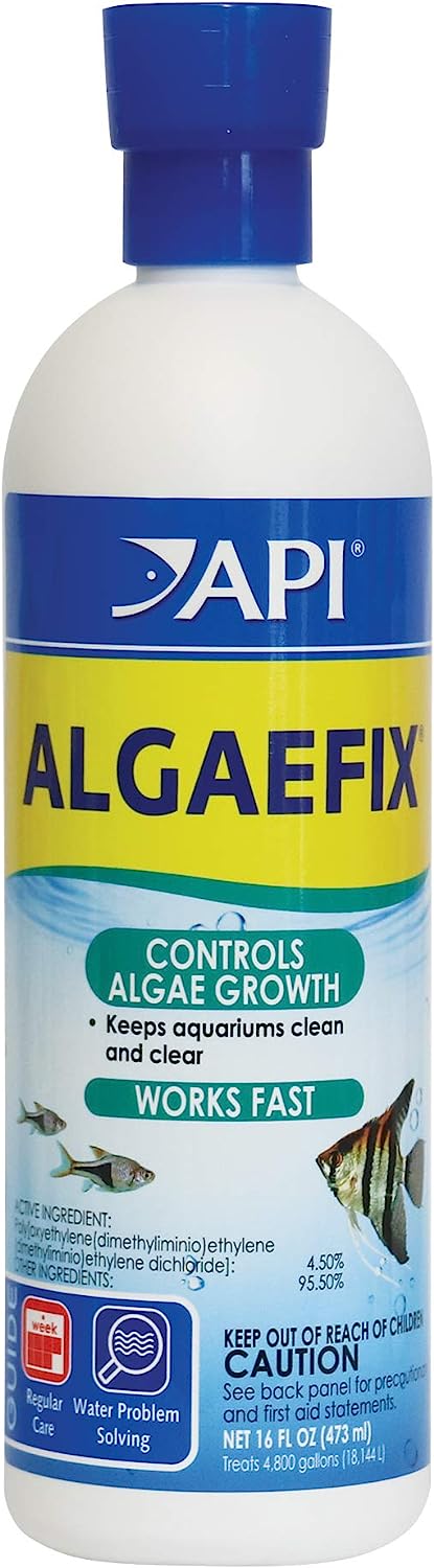 API ALGAEFIX Algae Control 4-Ounce Bottle, Multi-colored: Effective Algae Control Solution