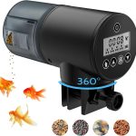 Btinf Automatic Fish Feeder with LCD Display and Timer for Aquarium