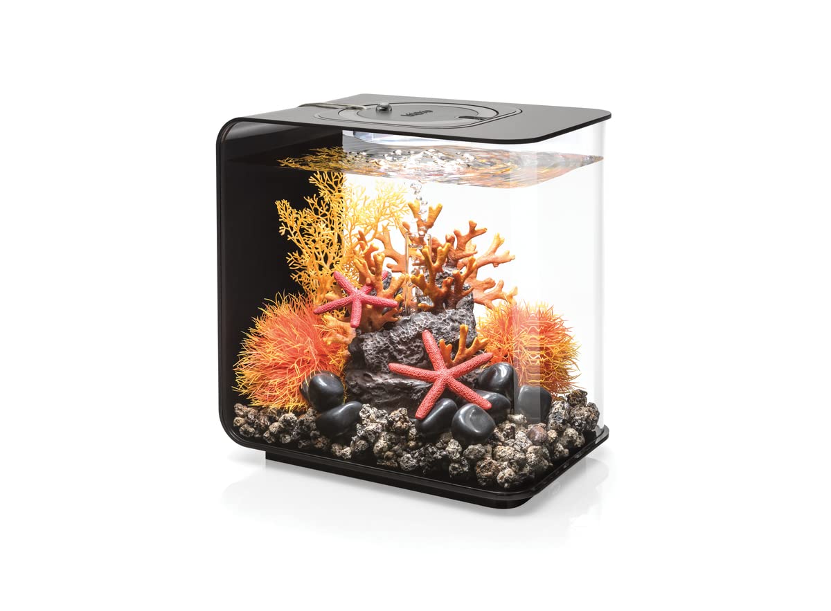 biOrb Flow 15: Modern Compact Aquarium with White LED Lights