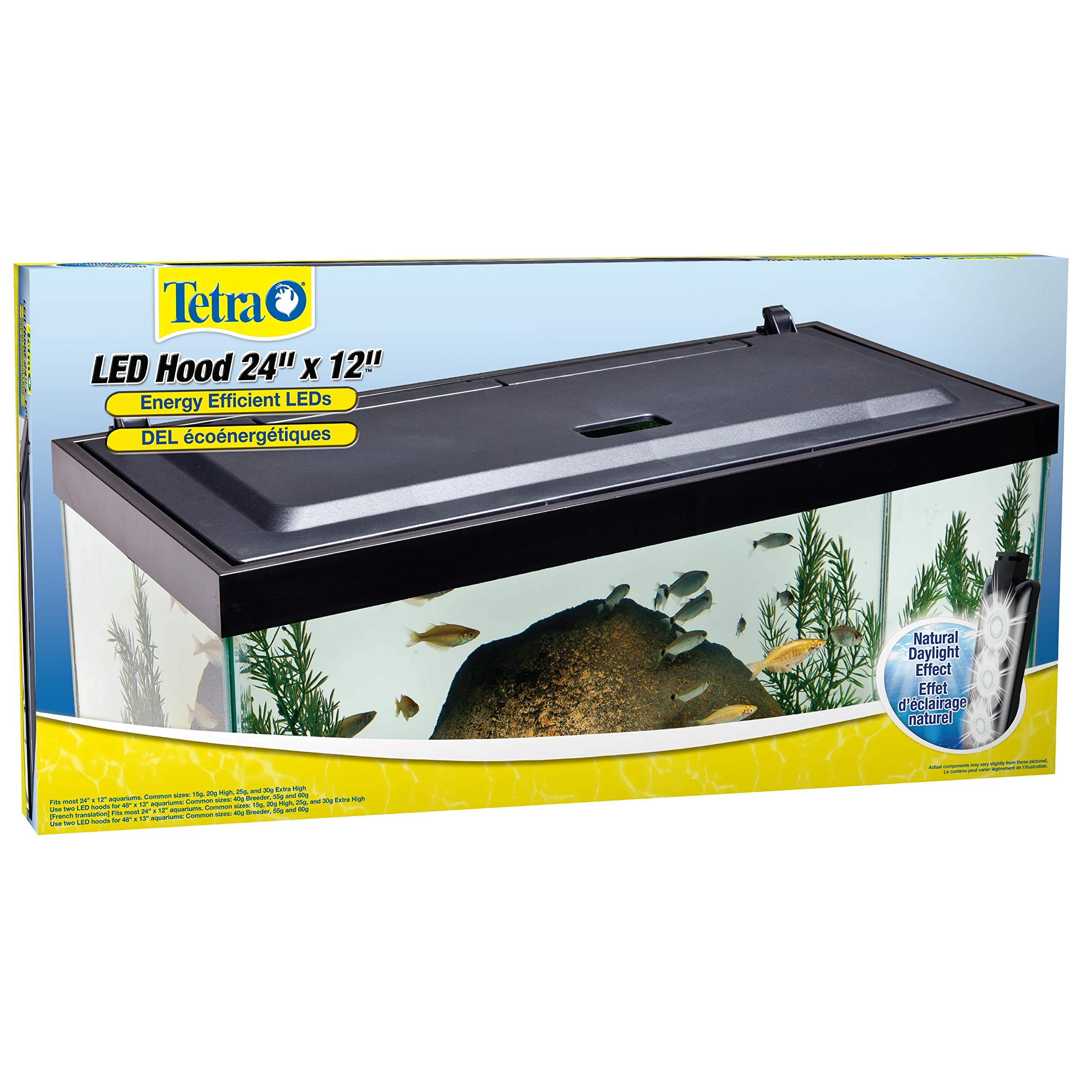 Tetra LED Aquarium Hood: Low Profile, Energy Efficient Lighting