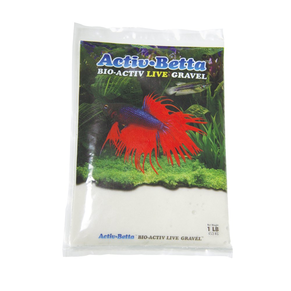 Activ Betta Aquarium Sand: 1-Pound of White Sand