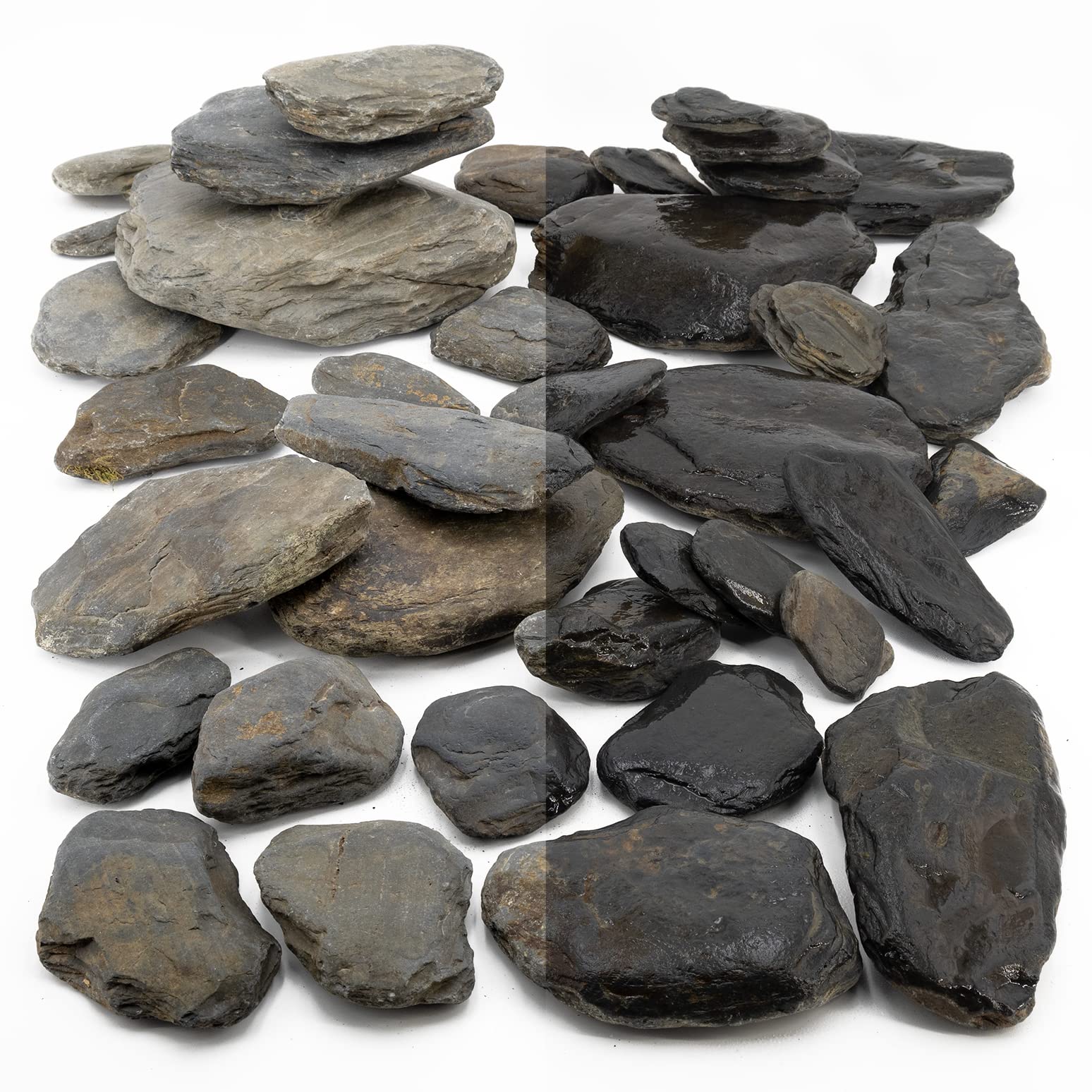 KINGRUI Natural Aquarium Rocks: Ideal for Aquarium Landscaping and Decoration