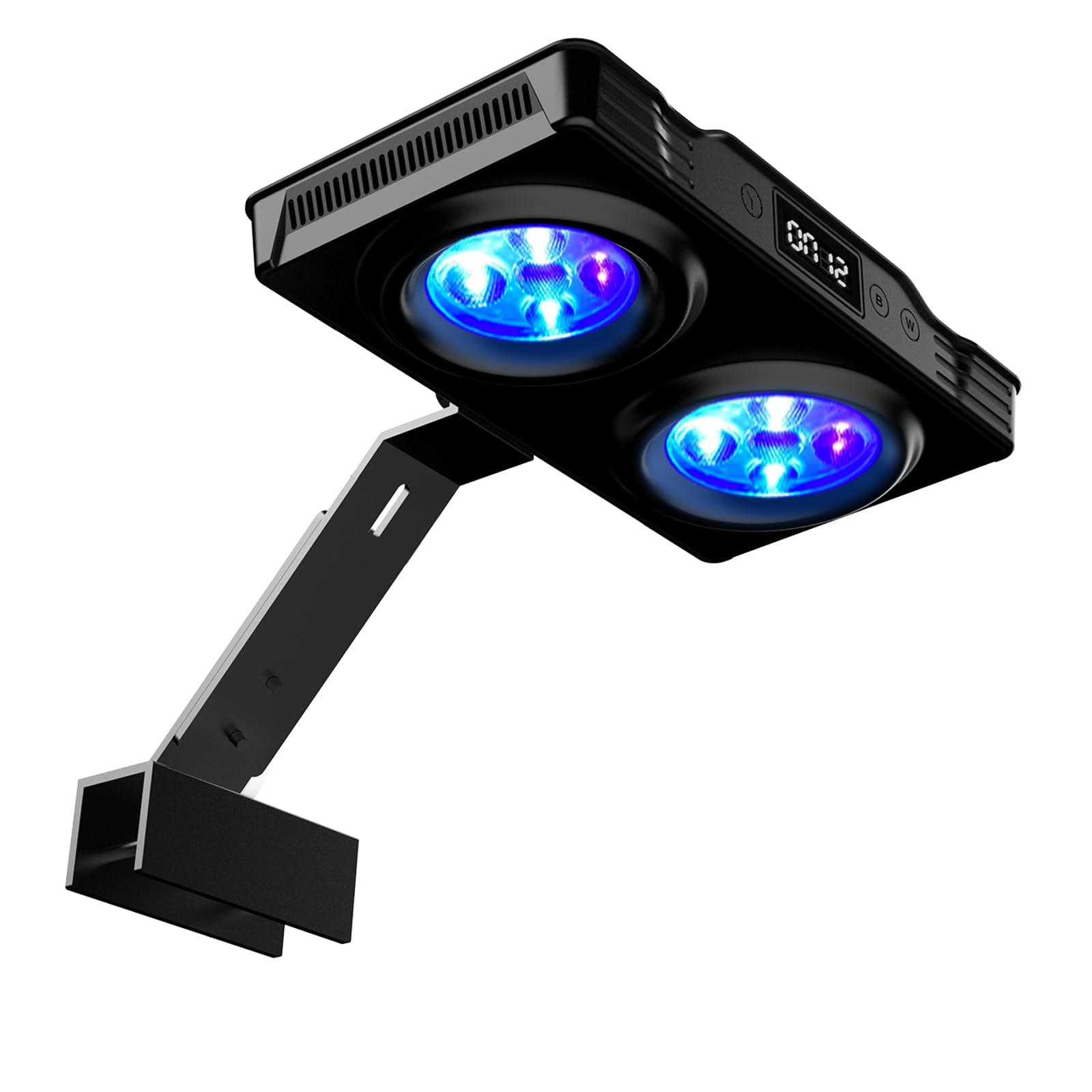 MaiceMinds Aquarium Light: 35W Reef Light with Timer, Sunrise/Sunset, Display