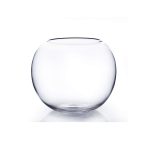 WGV Bowl Glass Vase: Clear Bubble Planter for Wedding Decor
