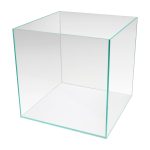 Aquatop 25-Gallon Low Iron Glass Cube Aquarium – Safe for Freshwater & Saltwater