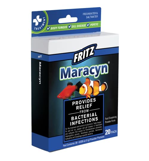 Fritz Maracyn: Easy Dose Packets for Bacterial Relief in Saltwater and Freshwater