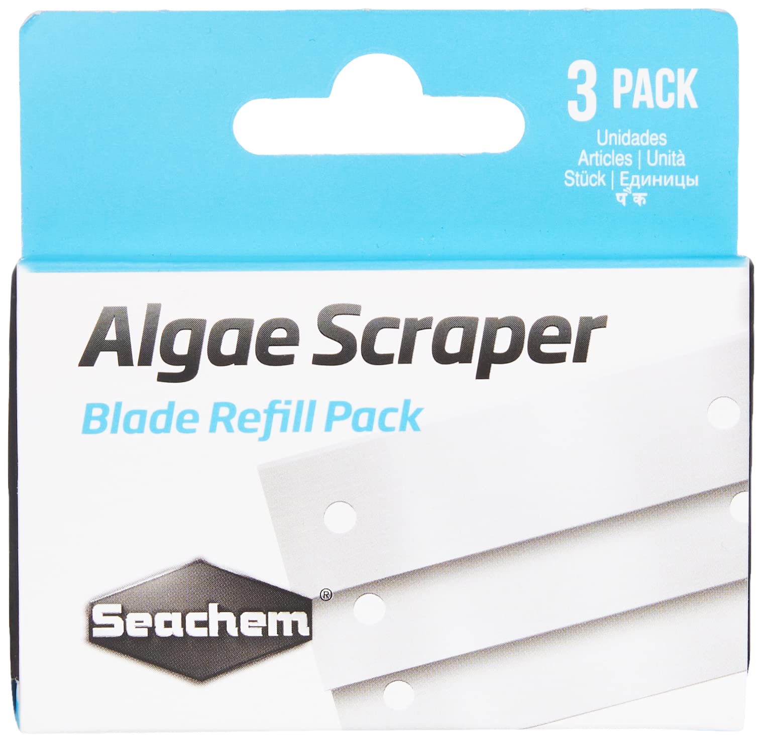 Seachem Laboratories Replacement Blades for Algae Scraper (Pack of 3)